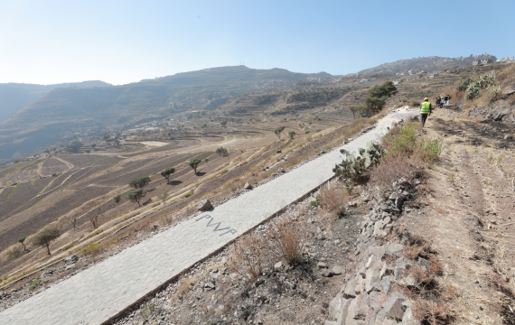 Stone Paving of Roads